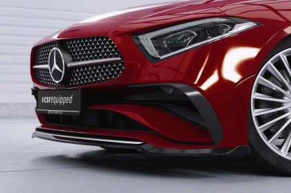 Spoiler pod přední nárazník CSR CUP pro Mercedes Benz CLS (C257) AMG-Line 2021- carbon look matný
