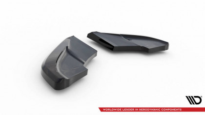 Splittery zadní boční V.2 Volkswagen Scirocco Mk3 Facelift černý lesklý plast
