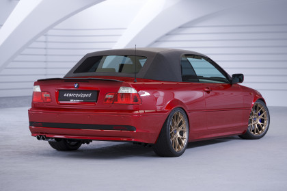 Křídlo, spoiler zadní CSR pro BMW 3 E46 Coupe / Cabrio - carbon look lesklý