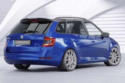 Křídlo, spoiler zadní CSR pro Škoda Fabia 3 Combi - carbon look matný