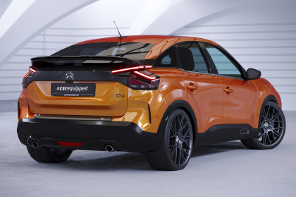 Křídlo, spoiler zadní CSR pro Citroen C4 (3.Gen) / e-C4 2020- černá struktura