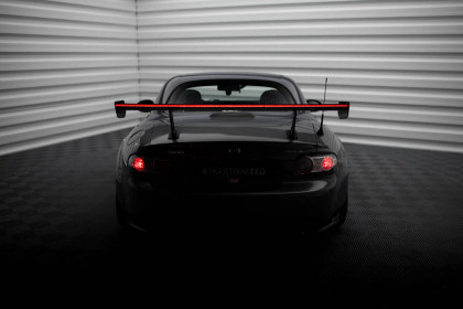 Zadní spoiler křídlo + led Mazda MX5 Hardtop NC(MK3) carbon