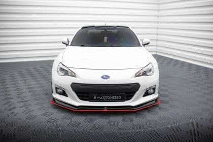 Spojler pod nárazník lipa V.3 Subaru BRZ černý lesklý plast