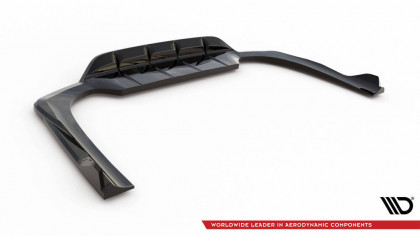 Spoiler zadního nárazniku Mercedes-Benz E AMG-Line W214 černý lesklý plast
