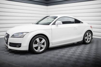 Prahové lišty Audi TT 8J černý lesklý plast