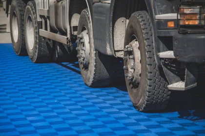 Modular Maxton floor - dlaždice modulární podlahy - šedá