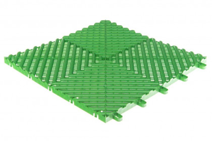 Modular Maxton floor - dlaždice modulární podlahy - tmavě zelená