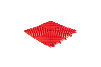 Modular Maxton floor - dlaždice modulární podlahy - červená