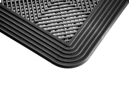 Modular Maxton floor - nájezdová hrana modulární podlahy rohová - samice