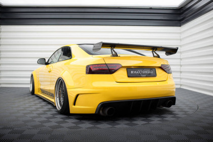 Zadní spoiler křídlo Audi A5 Coupe 8T carbon - horní uchycení