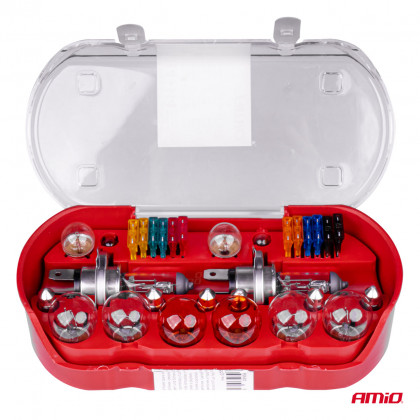 Sada žárovek 30ks (H4+H4) AMIO-039658