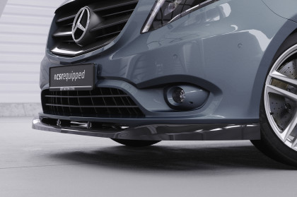Spoiler pod přední nárazník CSR CUP pro Mercedes Benz Vito 447 - černý lesklý