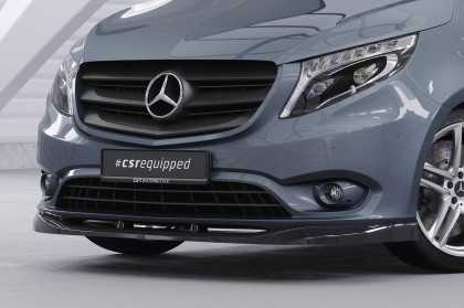 Spoiler pod přední nárazník CSR CUP pro Mercedes Benz Vito 447 - černý lesklý