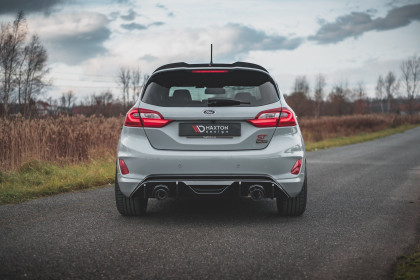 Zadní difuzor V.3 Ford Fiesta ST Mk8 černý lesklý plast