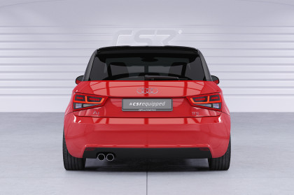 Křídlo, spoiler spodní CSR pro Audi A1 (8X) 3dv. S-Line 2010-2015 - černá struktura