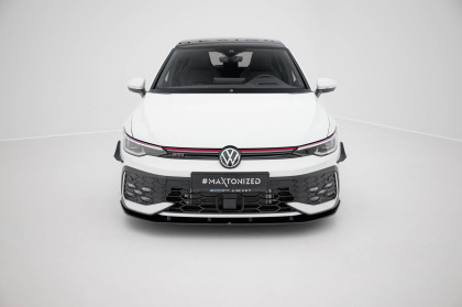 Street pro spojler pod nárazník lipa Volkswagen Golf GTI / GTE / R-Line Mk8 Facelift černý