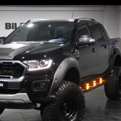 Plastové lemy blatníků pro FORD Ranger T8 2019-2022 s TÜV