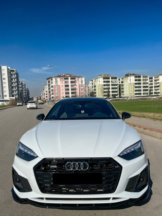 Spoiler pod přední nárazník pro AUDI A5 S-Line / S5 F5 Facelift 2019+ s TÜV