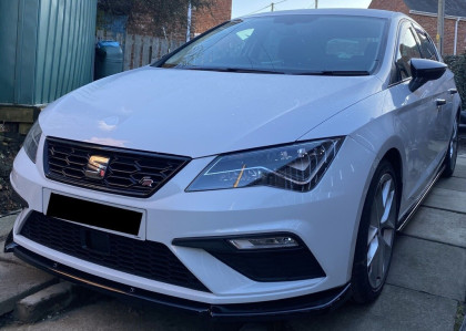 Spoiler pod přední nárazník pro SEAT Leon FR Facelift 2017-2019 s TÜV