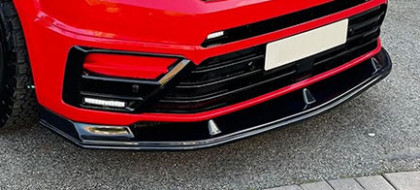 Spoiler pod přední nárazník pro VOLKSWAGEN Crafter MK2 2017+ s TÜV