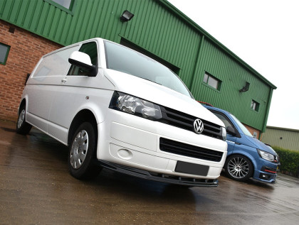 Spoiler pod přední nárazník pro VOLKSWAGEN Transporter T5.1 2010-2015 s TÜV