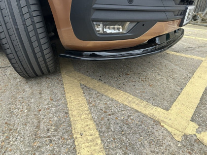 Spoiler pod přední nárazník pro VOLKSWAGEN Transporter T6.1 2019-2021 s TÜV