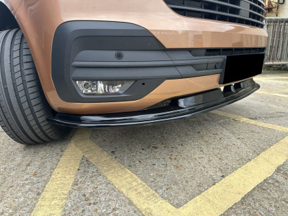Spoiler pod přední nárazník pro VOLKSWAGEN Transporter T6.1 2019-2021 s TÜV