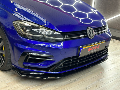 Spoiler pod přední nárazník pro VW VOLKSWAGEN Golf MK 7.5 R 2017-2020 s TÜV