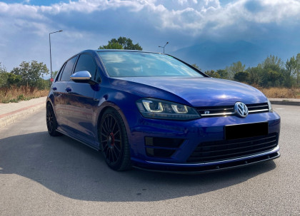 Spoiler pod přední nárazník V2 pro VW VOLKSWAGEN Golf MK 7 R / R Line 2013-2016 s TÜV