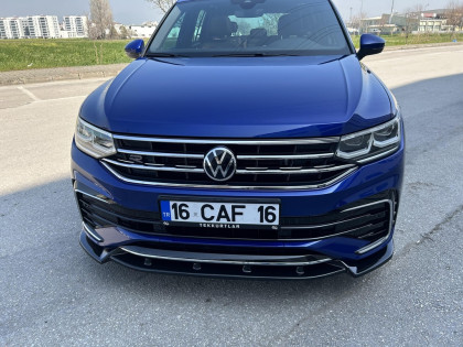 Spoiler pod přední nárazník pro VW VOLKSWAGEN Tiguan MK2 R/R-Line Facelift 2020+ s TÜV
