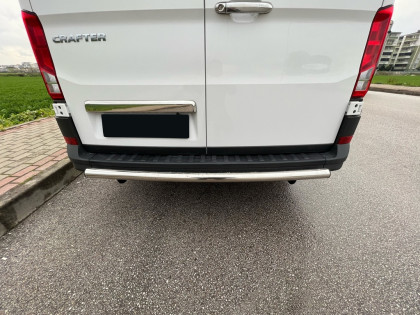 Ochranná lišta zadního nárazníku pro VOLKSWAGEN Crafter MK2 / MAN TGE MK1 Prefacelift 2017+