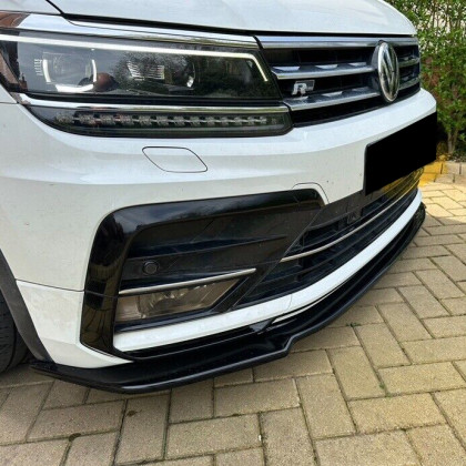 Spoiler pod přední nárazník pro VOLKSWAGEN Tiguan MK2 R-Line 2015-2020 s TÜV