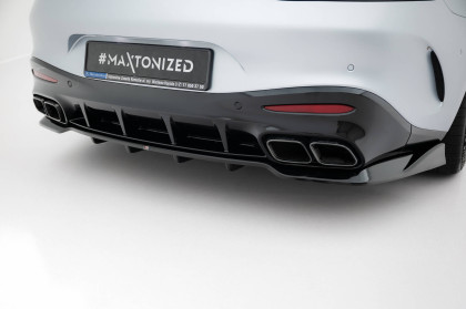 Spoiler zadního nárazniku V.2 Mercedes-AMG GT 63 C192 černý lesklý plast