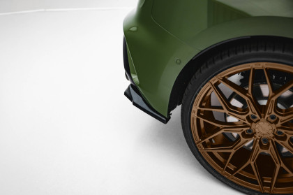 Splittery zadní boční V.1 Audi S3 Sportback Facelift černý lesklý plast