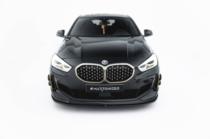 Spojler pod nárazník lipa BMW M135i M-Performance F40 černý lesklý plast