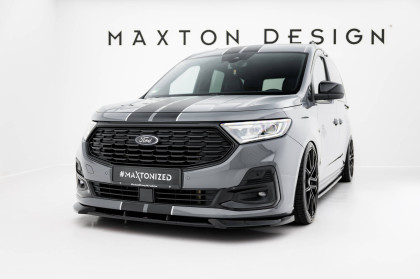 Spojler pod nárazník lipa Ford Transit Connect Mk3 černý lesklý plast