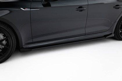 Prahové lišty Street pro + flaps Audi RS5 Sportback F5 černé