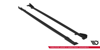 Prahové lišty Street pro + flaps Audi RS5 Sportback F5 černé