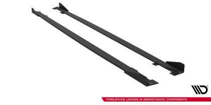 Prahové lišty Street pro + flaps Audi RS5 Sportback F5 černé