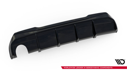 Zadní difuzor V.3 BMW 1 F40 M-Pack černý lesklý plast - single duplex