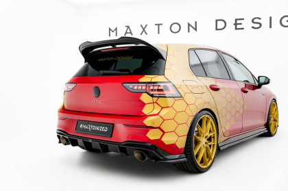 Splittery zadní boční V.4 Volkswagen Golf GTI Clubsport Mk8 Facelift černý lesklý plast