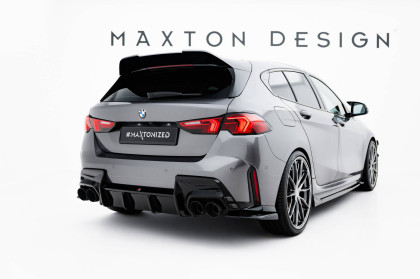 Splittery zadní boční V.2 BMW M135i F70 černý lesklý plast