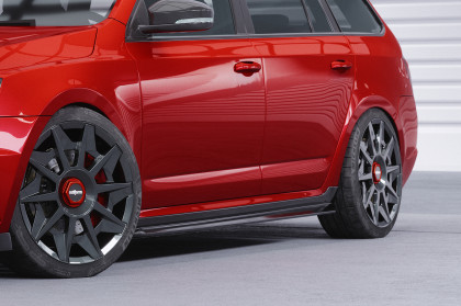 Prahové difuzory CSR pro Škoda Octavia 3 2012-2020  carbon look matný