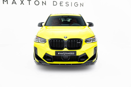 Spojler pod nárazník lipa BMW X4M F98 Facelift černý lesklý plast