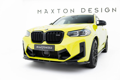 Spojler pod nárazník lipa BMW X4M F98 Facelift černý lesklý plast