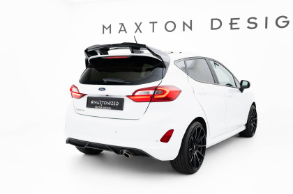 Prodloužení spoileru spodní Ford Fiesta ST / ST-Line Mk8 / Mk8 Facelift černý lesklý plast
