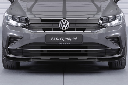 Spoiler pod přední nárazník CSR CUP pro VW Tiguan II (Typ AD) (Facelift) 2020- carbon look lesklý