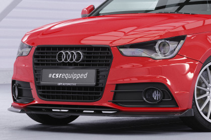 Spoiler pod přední nárazník CSR CUP pro Audi A1 (8X) S-Line 2010-2014 černý matný