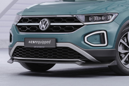 Spoiler pod přední nárazník CSR CUP pro VW T-Roc (A1) Facelift 2021- černý lesklý