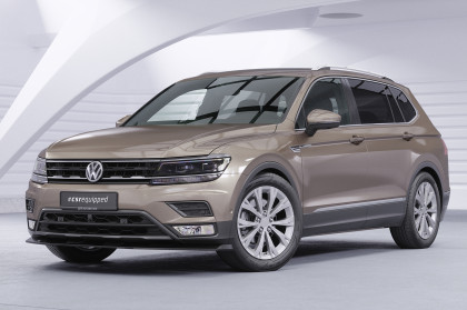 Spoiler pod přední nárazník CSR CUP pro VW Tiguan 2 (Typ AD) - černý lesklý